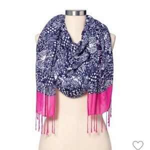Lilly Pulitzer for Target Scarf with fish print